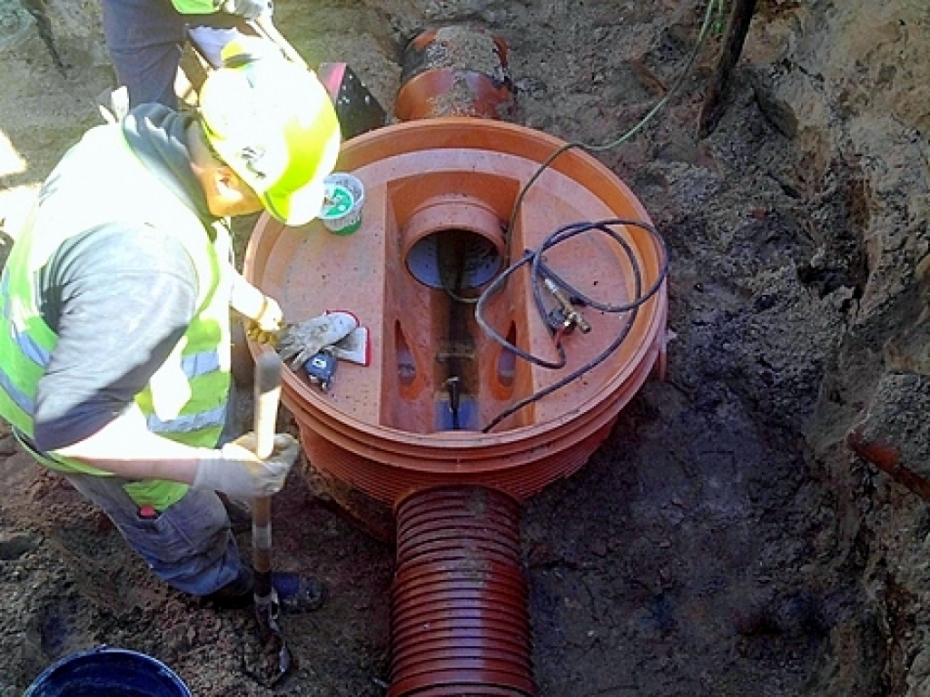 Izbūvēti jauni kanalizācijas tīkli un kanalizācijas sūkņu stacija