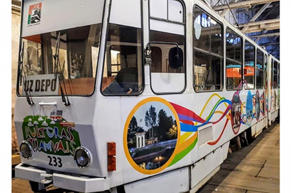 Radošie kolektīvi aicina uz pasākumu Kultūras tramvajā
