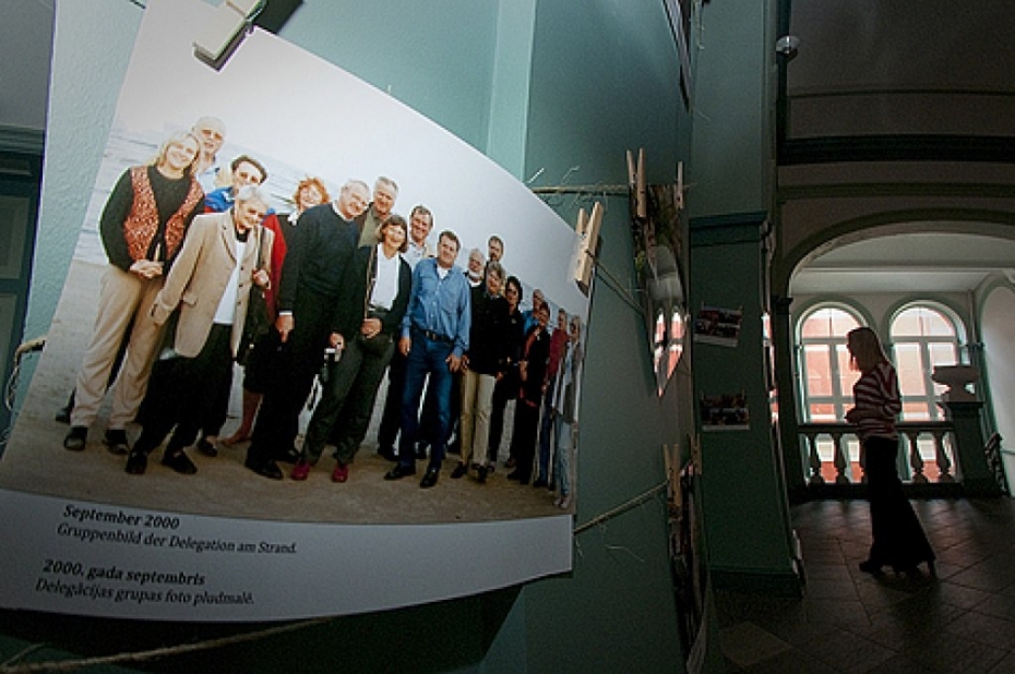 Apskatāma izstāde par Liepājas un Darmštates sadraudzību