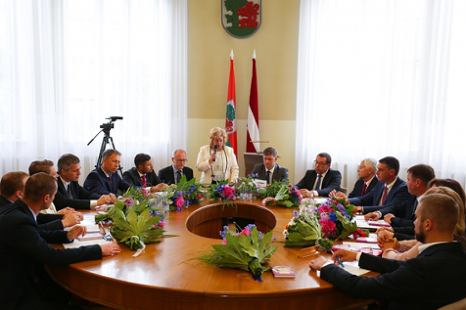 Par domes priekšsēdētāju atkal ievēlēts Uldis Sesks