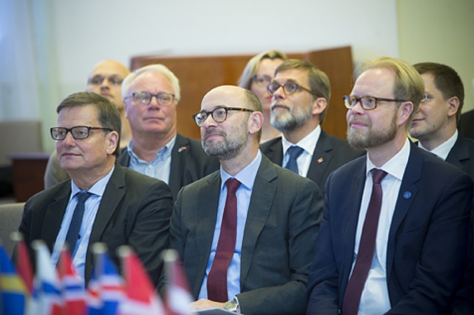 Liepājas domes vadība tiekas ar Ziemeļvalstu vēstniekiem
