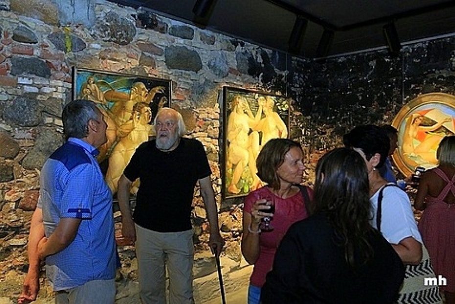 Galerijas "Romas dārzs" gadskārtu svin ar dubultizstādi