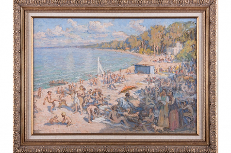 Indriķis Zeberiņš galerijas "Romas dārzs" kolekcijā