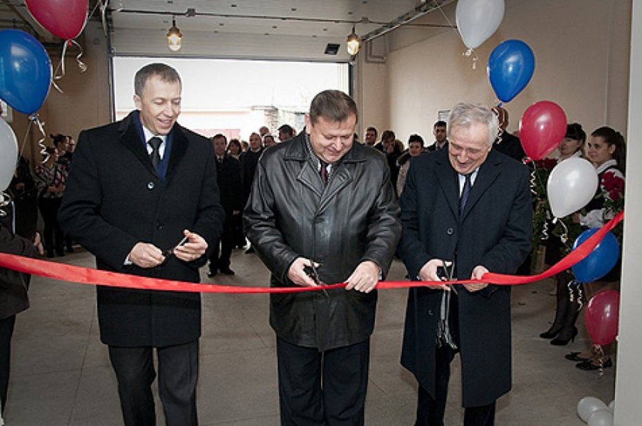 Svinīgi atklāj "Liepājas papīra" ražotni Baltkrievijā (galerija, video)