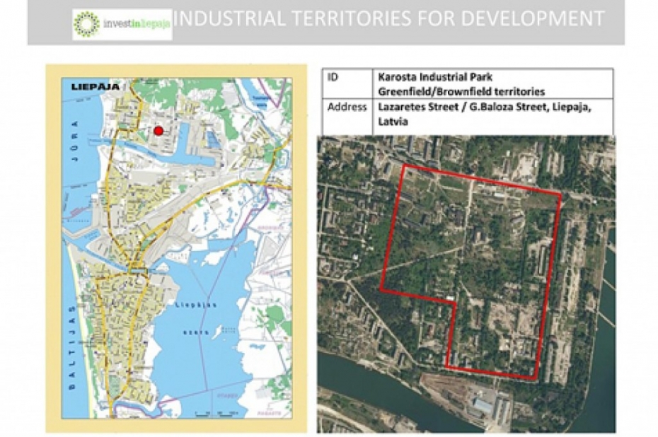 Par pieciem miljoniem latu labiekārtos industriālās teritorijas