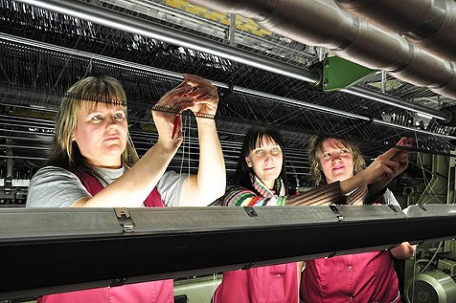 Arī Liepājas tekstilniekiem prognozē labāku gadu