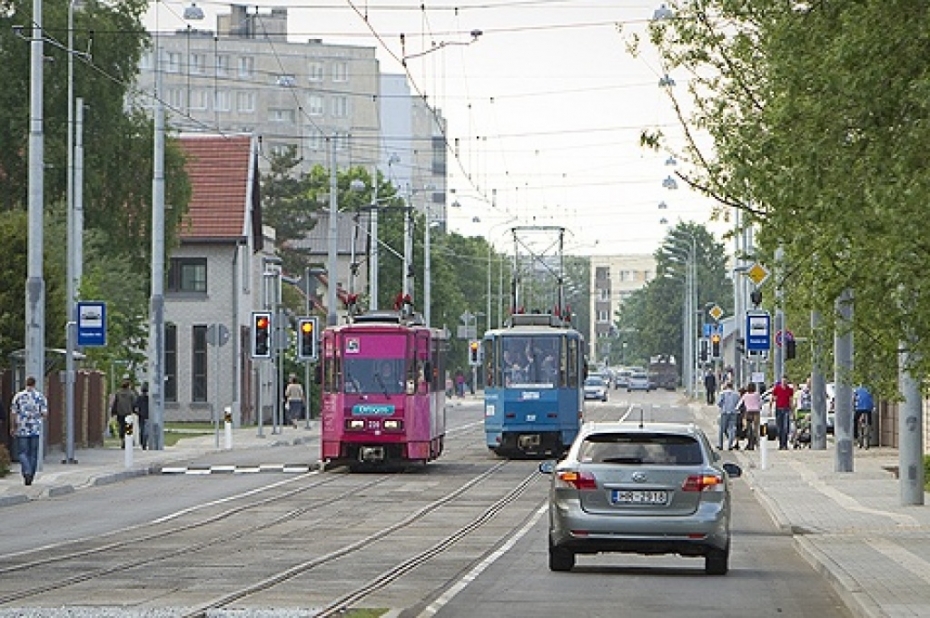 Par 26,7% pieaudzis ar tramvaju pārvadāto pasažieru skaits
