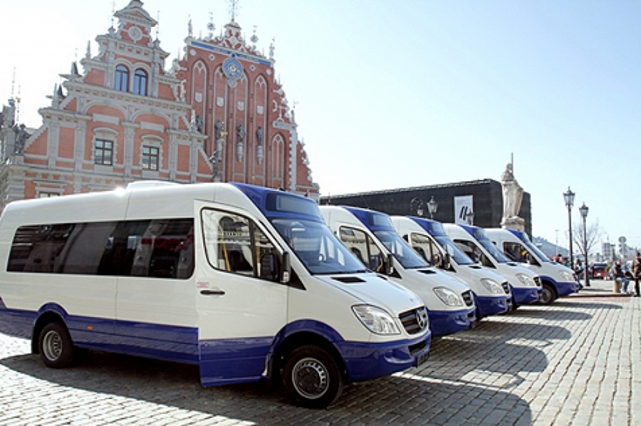 Liepājā drīz brauks 14 jauni "Mercedes Benz Sprinter 513"
