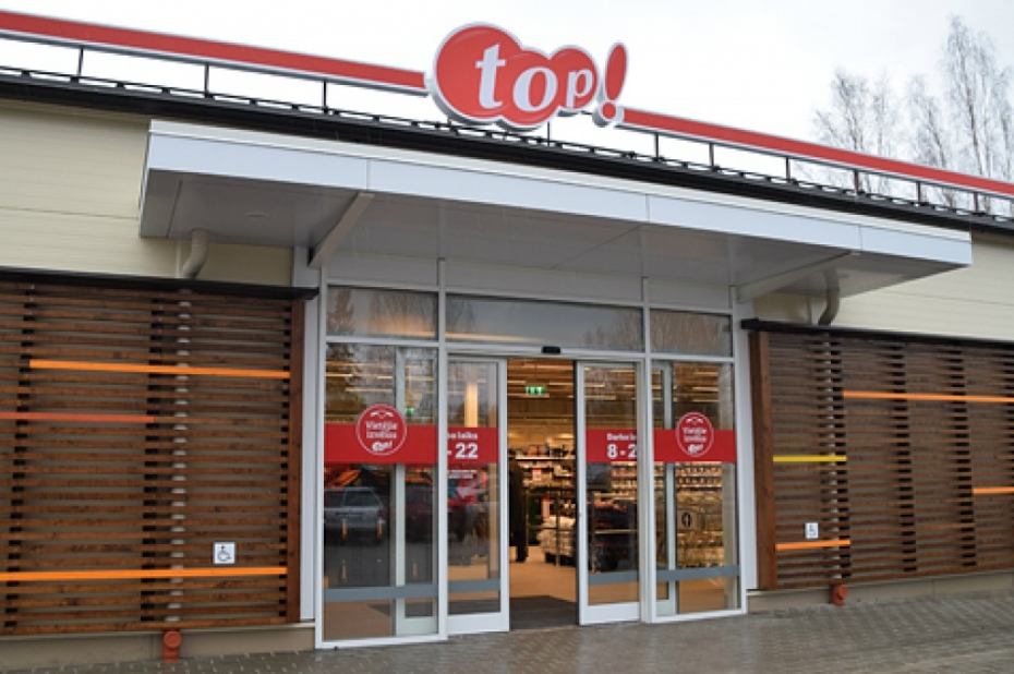 Strauji audzis veikalu tīkla "top!" apgrozījums