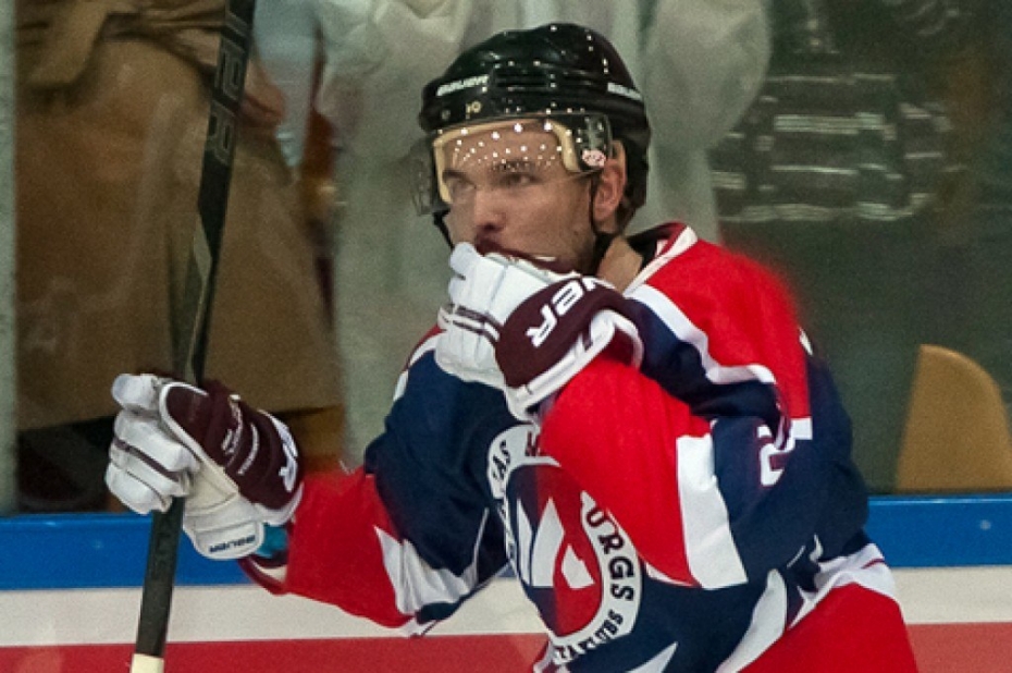 "Liepājas metalurga" hokejisti izcīna smagu uzvaru Mogiļevā