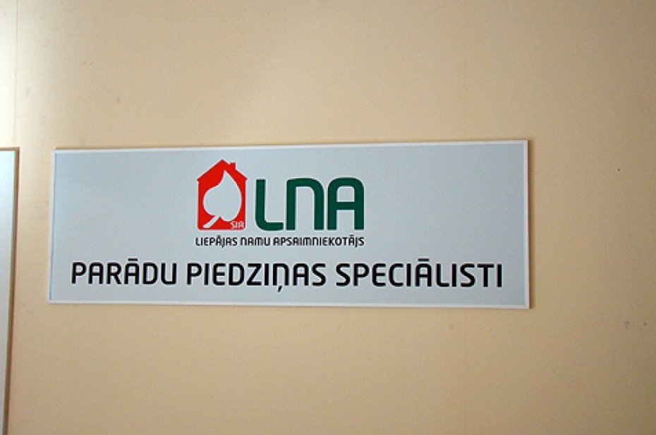 "Liepājas namu apsaimniekotājs" rēķinās ar parādu veidošanos