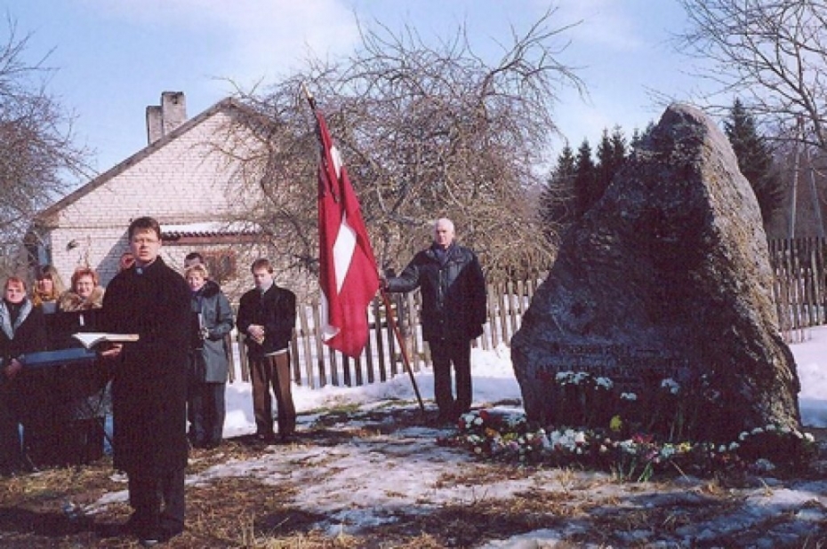 Pieminēs 1949.gada 25.marta deportācijas upurus