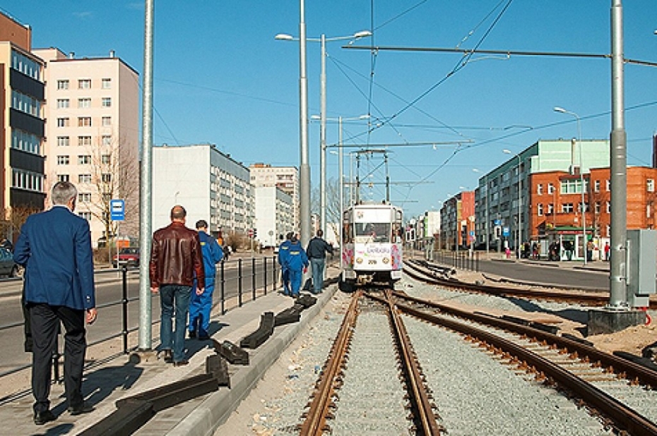 Pēc tramvaja līnijas atklāšanas varēs braukt bez maksas
