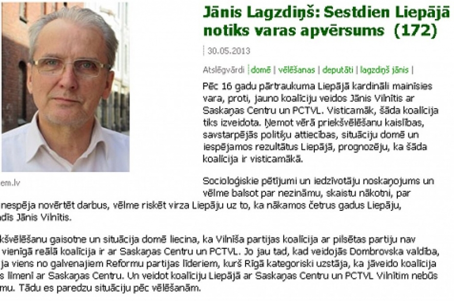 Iebiedējot vēlētājus, iespējams, pretlikumīgi ietekmēts rezultāts