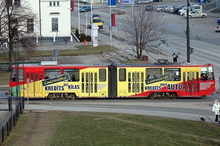 Vērojams tramvaju pasažieru skaita pieaugums