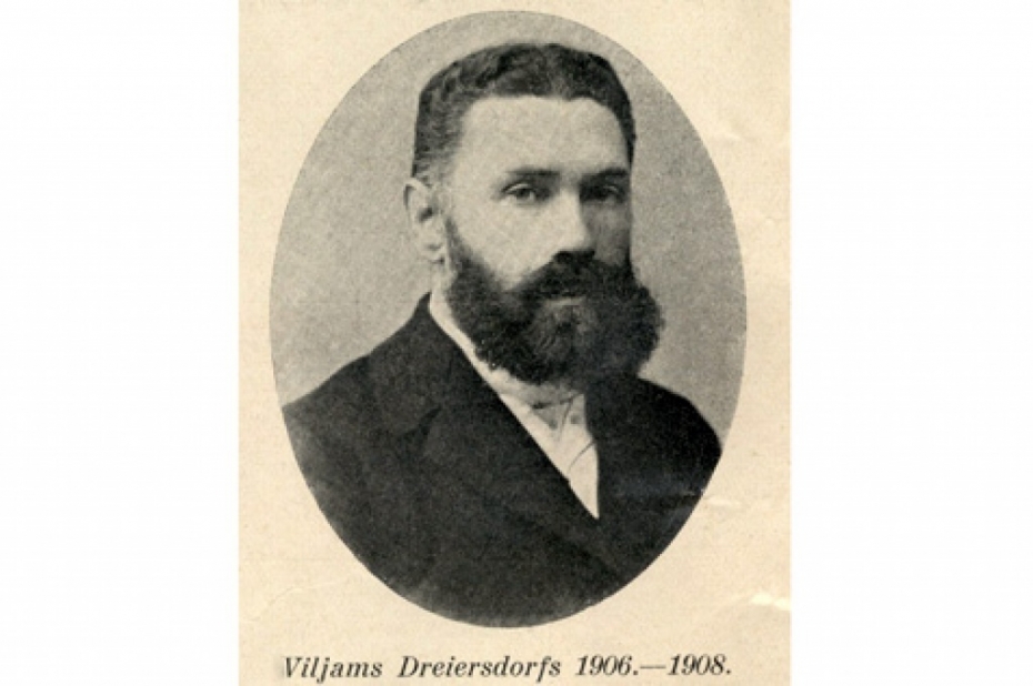 Pirms 105 gadiem miris Liepājas mērs Viljams Dreiersdorfs