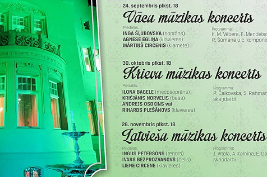 Muzejā notiks 20. gadsimta sākuma mūzikas vakari