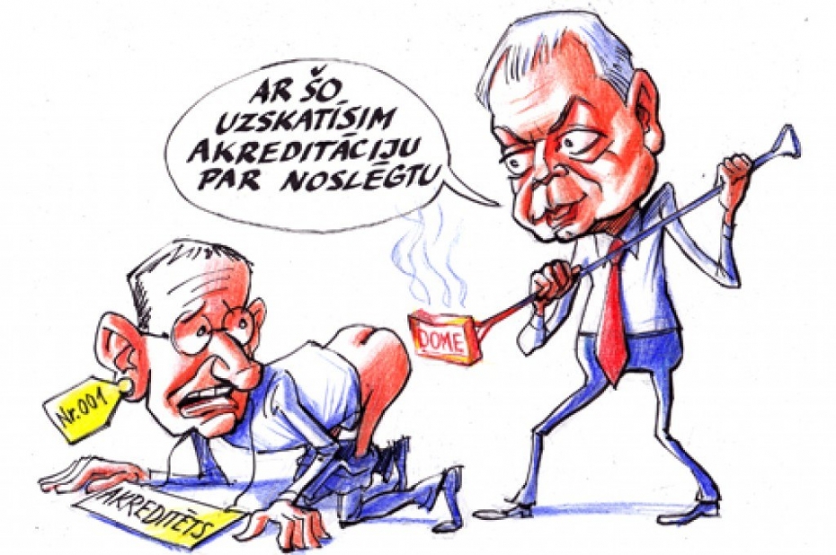 Vēlreiz par „akreditējiem” un „neakreditētajiem”