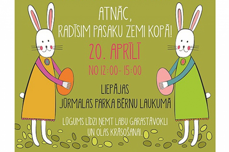 Svētdien Jūrmalas parkā būs vērienīgs Lieldienu pasākums