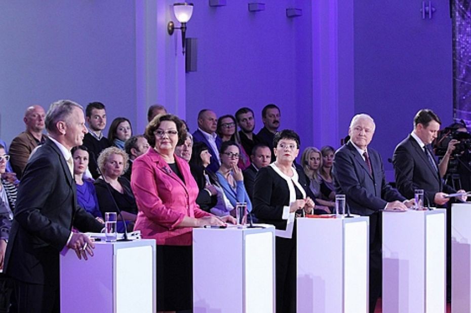 Aizvadīta LTV priekšvēlēšanu diskusija (galerija)