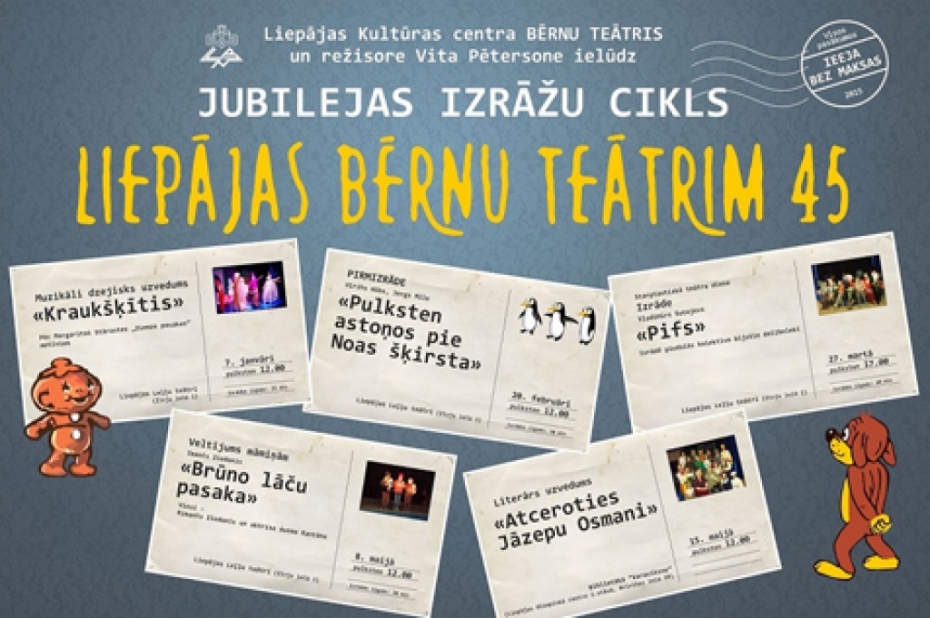 Šonedēļ pirmizrāde "Pulksten astoņos pie Noas šķirsta"