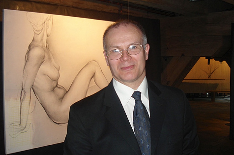 60 gadu jubileju svin gleznotājs Rolands Gross