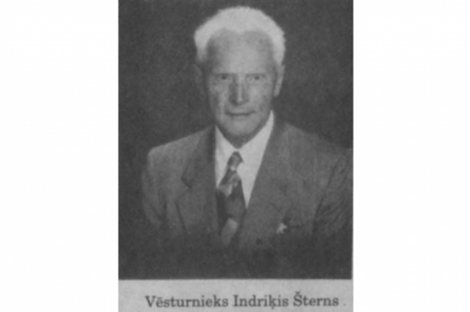 Pirms 10 gadiem miris vēsturnieks Indriķis Šterns