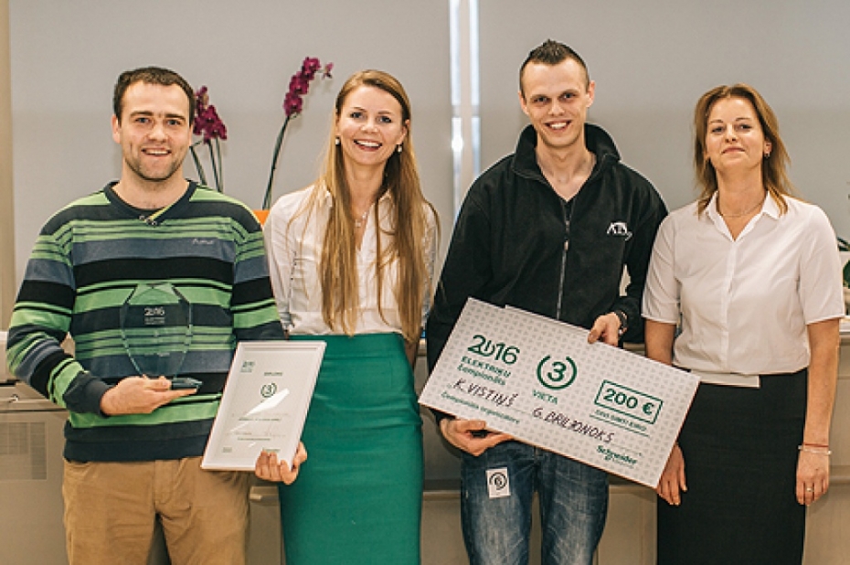 Liepājniekiem trešā vieta Latvijas elektriķu čempionātā