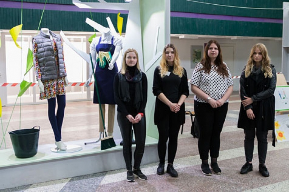 Liepājniecei panākums skatlogu noformētāju konkursā