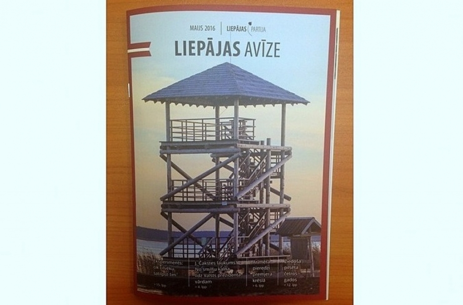 Mēra partija pašreklāmai izmanto pašvaldības resursus