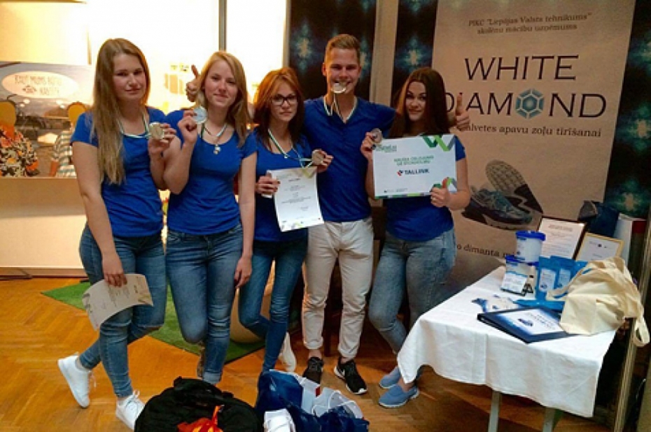 Liepājas "White diamond" spīd Jauno uzņēmēju dienās
