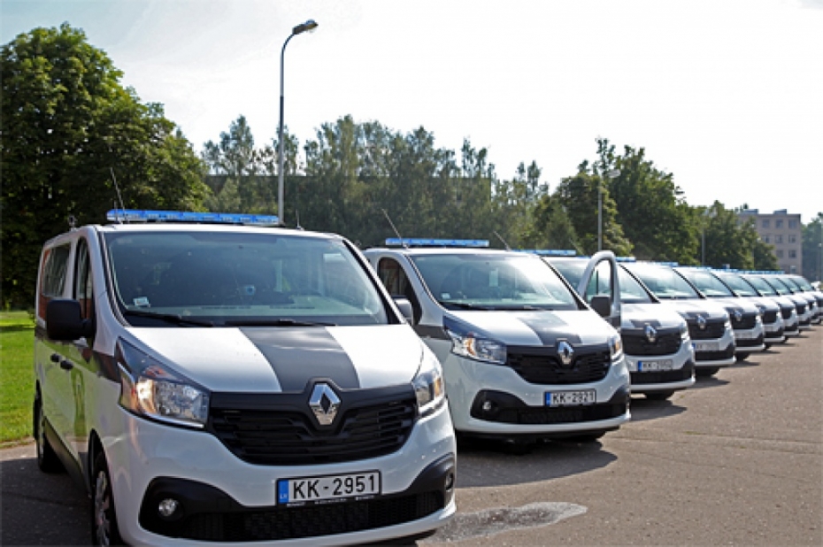Arī Liepāja tiks pie jaunām policijas automašīnām