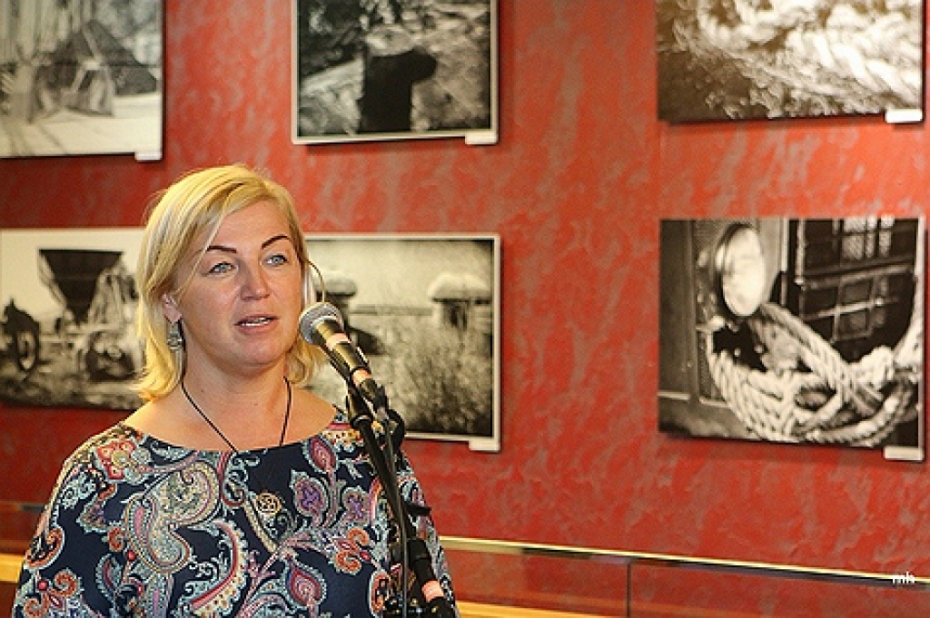 Olimpiskajā centrā skatāma foto izstāde par ostu (galerija)