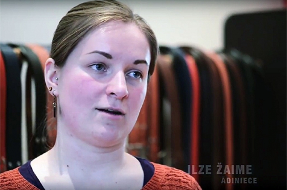 Publicēts videostāsts par ādinieci Ilzi Žaimi Liepājā