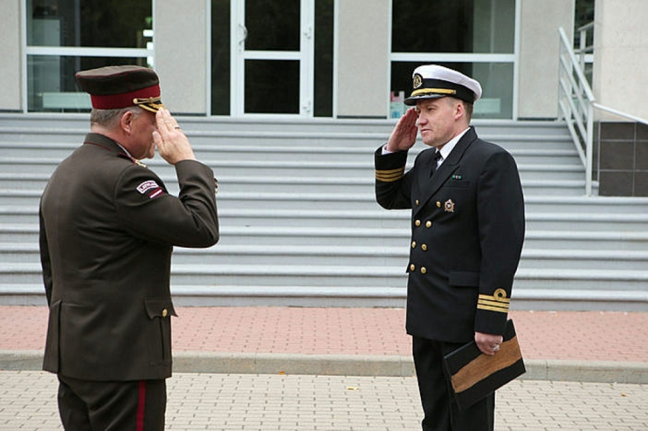Jūras spēku Mācību centrs svin 25.gadadienu