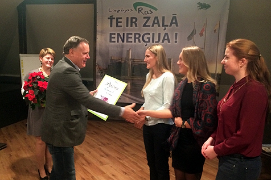 "Liepājas RAS" konkursā uzvar LiepU studenti