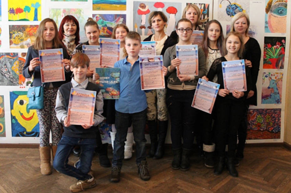 Liepājnieki gūst atzinību vizuālās mākslas konkursā