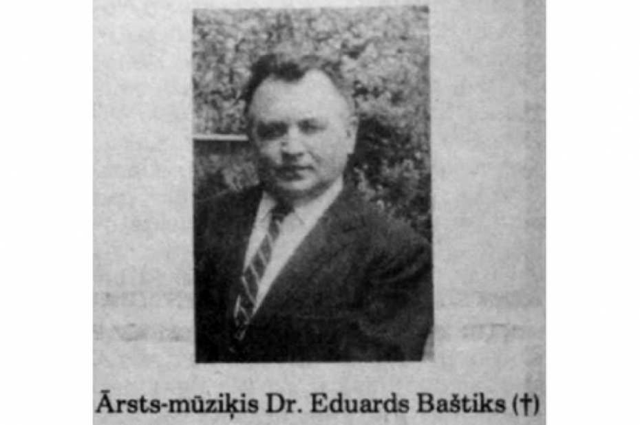 Pirms 25 gadiem miris ārsts, komponists Eduards Baštiks