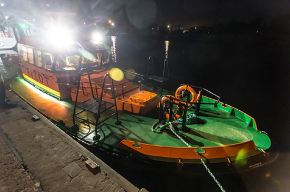 Iesvētīs jauno Liepājas ostas loču kuģi "Ausma"