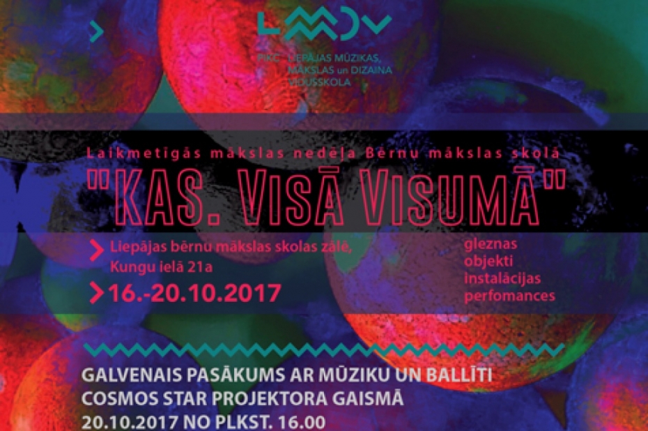 Aicina apmeklēt bērnu veidoto izstādi "KAS. Visā Visumā?"