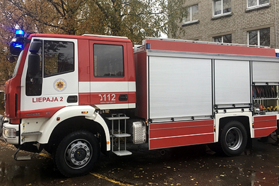Liepājas 1.daļas posteni papildina ar jaunu autocisternu