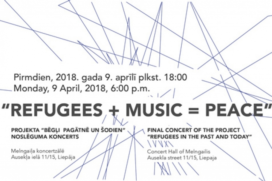 Projektu "Bēgļi pagātnē un šodien" noslēdz ar izstādi un koncertu