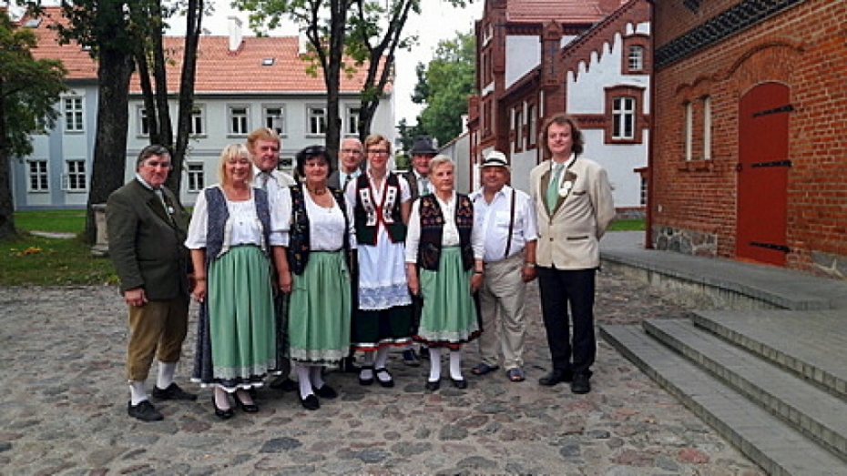 Vācu biedrības Šilutē piedalās Baltijas valstu dziesmu svētkos