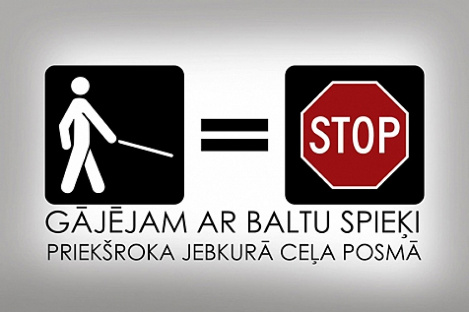Baltā spieķa dienā veikta pastiprināta patrulēšana