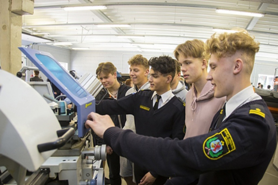 Atklātas rekonstruētās kuģu mehāniķu darbnīcas