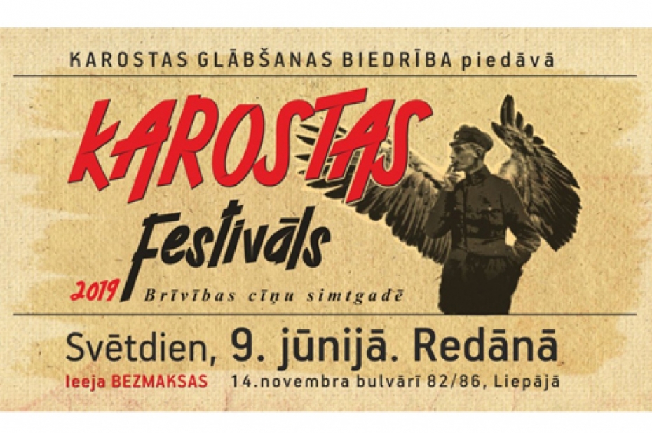 Karostas festivāla centrālais notikums – 9.jūnijā redanā