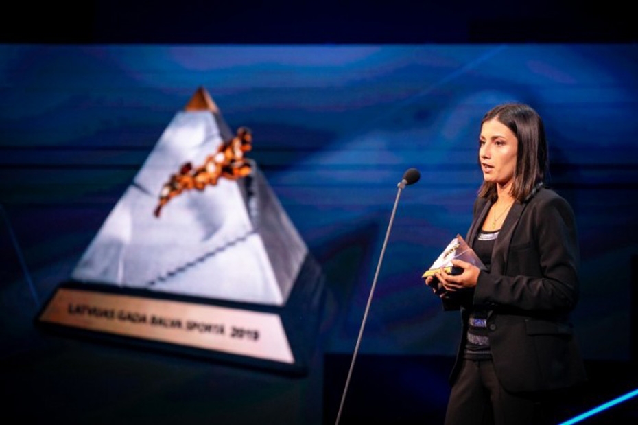 Sevastova atzīta par 2019.gada Latvijas labāko sportisti