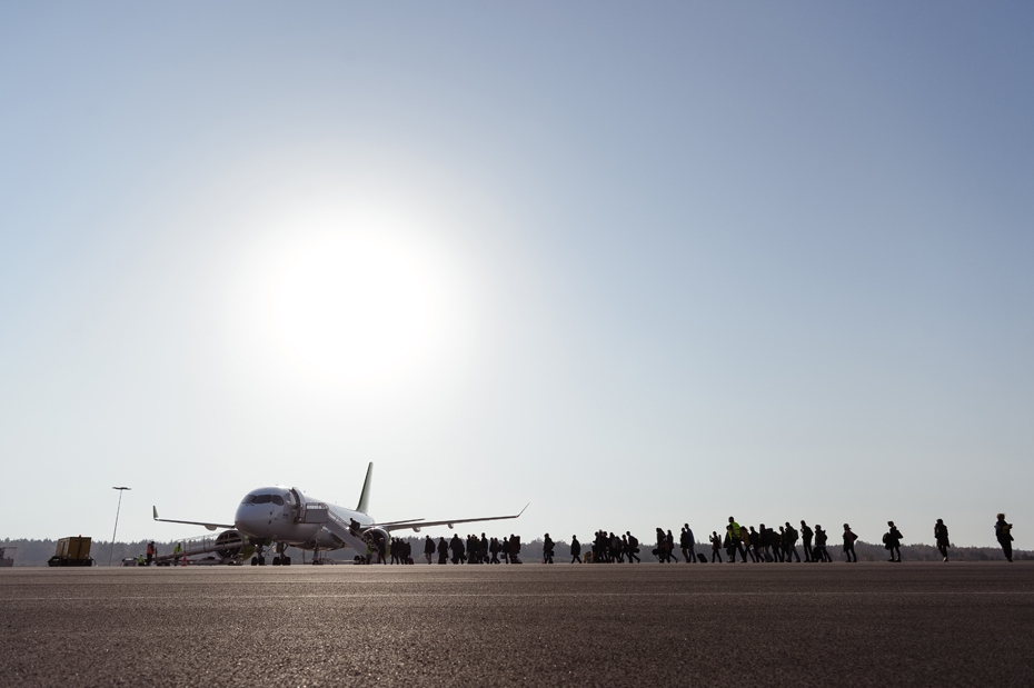 Lidostā apkalpoto pasažieru skaits regulārajos reisos pērn audzis par 48,5%