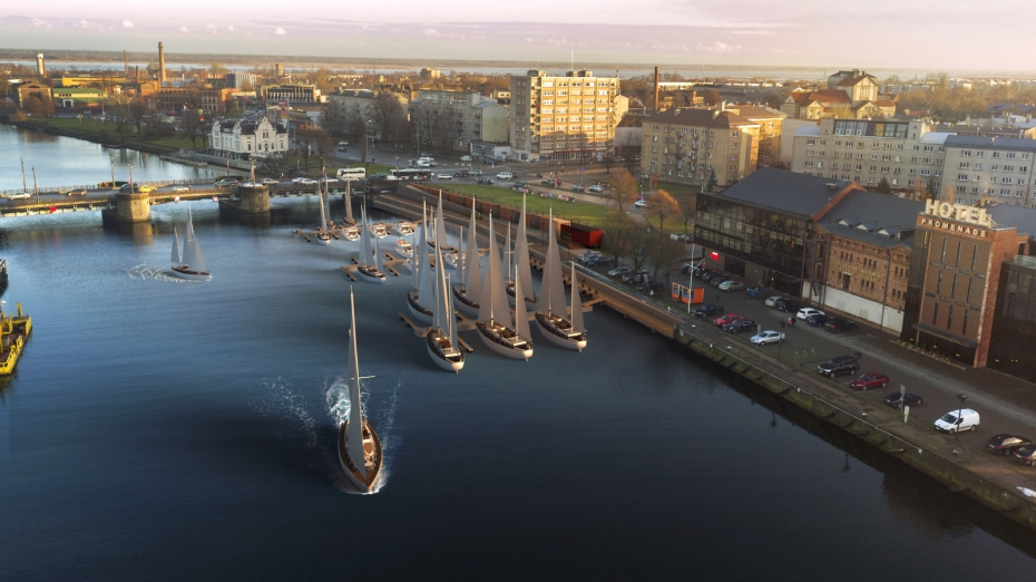 Pieteikušies divi potenciālie Jahtu ostas būvnieki