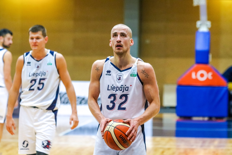 "Liepājas" basketbolisti piedzīvo devīto zaudējumu pēc kārtas